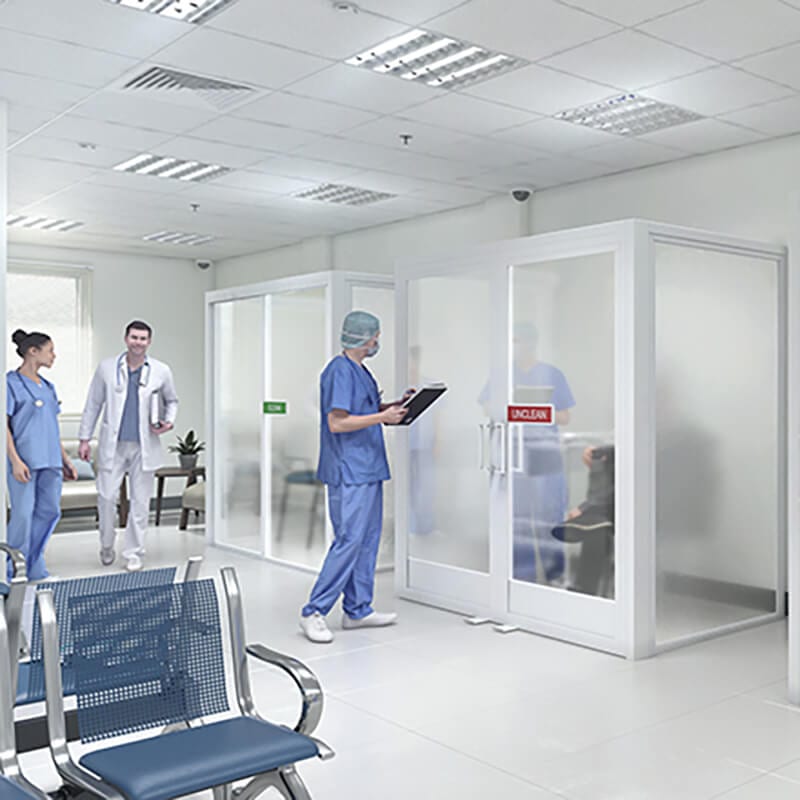 Recommended Glass Materials To Introduce Separators & Sliding Doors In  Hospitals - Decorology